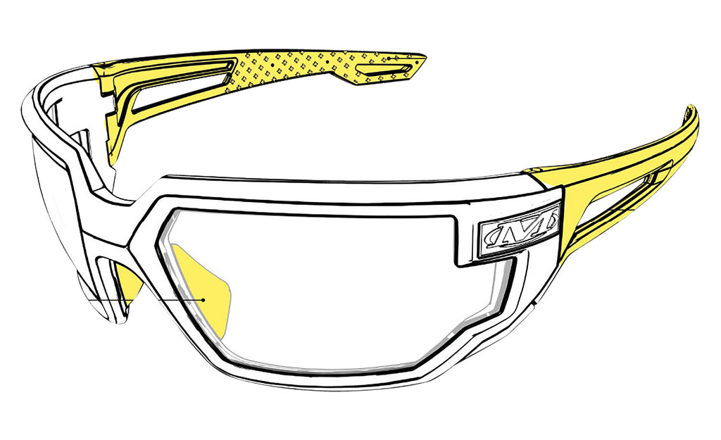 MECHANIX VXF-20AJ-PU TYPE-X SAFETY GLASS   MED/GRY