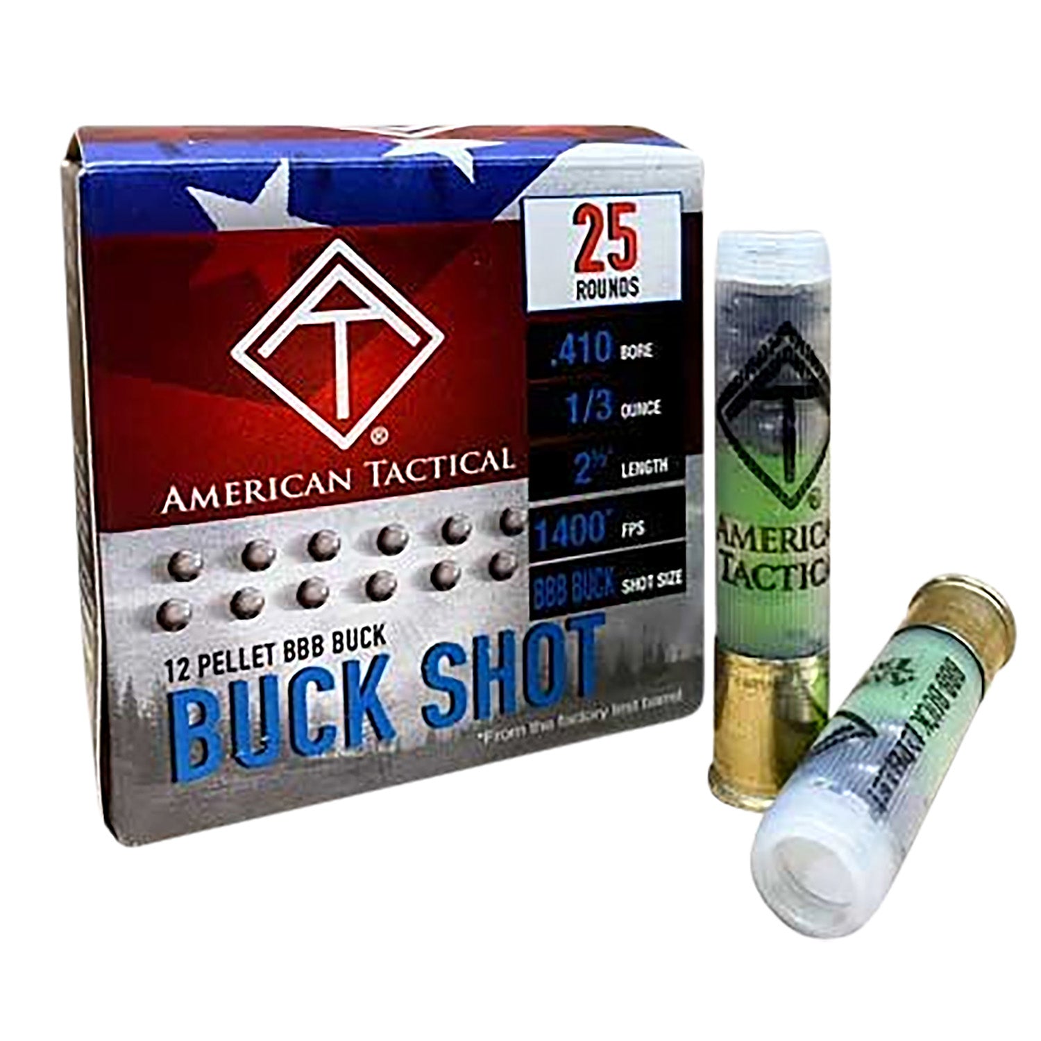 ATI AC410BBB      410 2.5 BUCK SHOT   1/3OZ  25/10