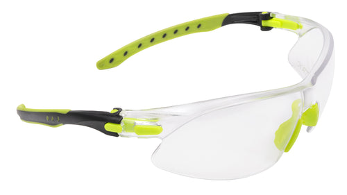 ALLEN 4140   KEEN SAFETY GLASSES  YTH LIME
