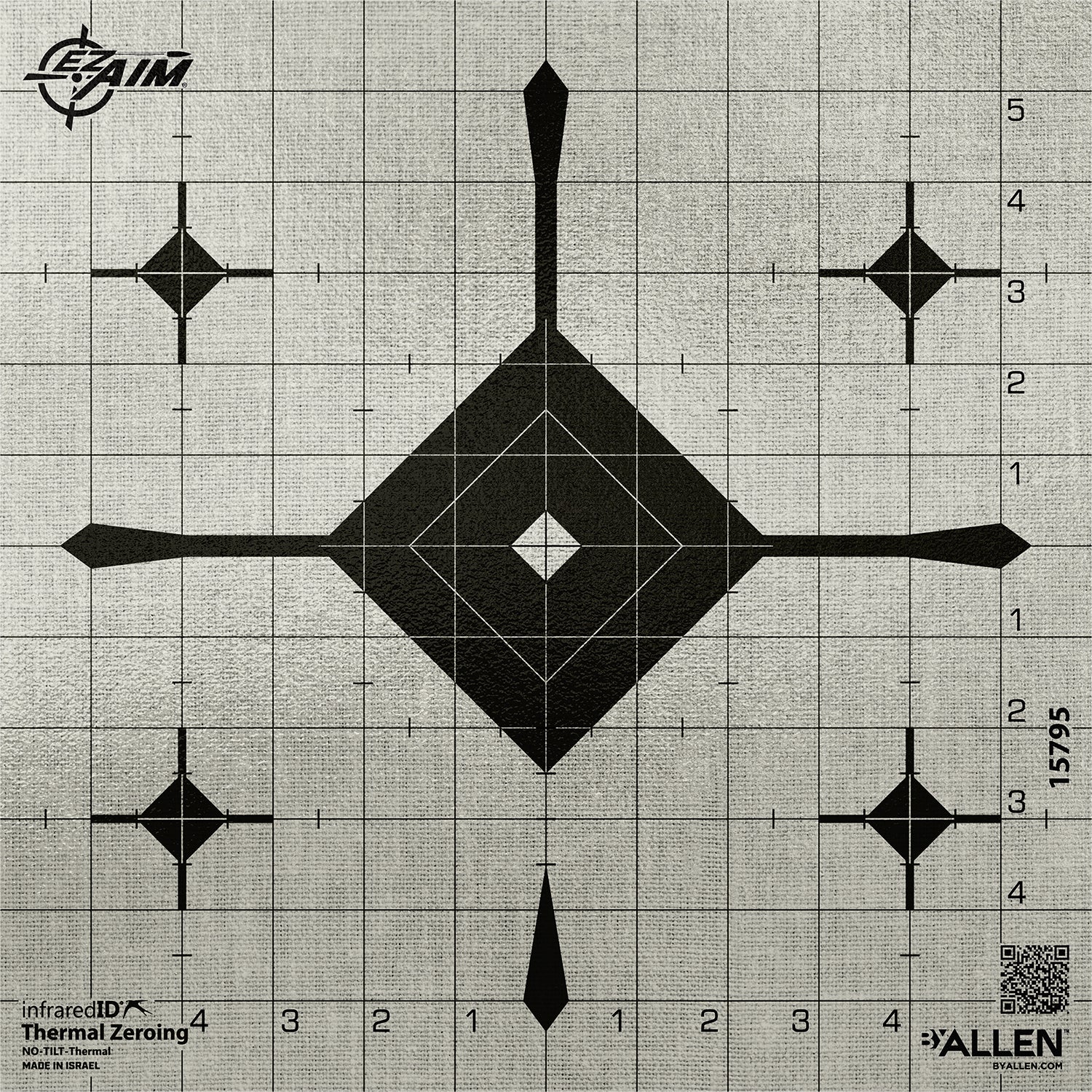 ALLEN 15795  EZ AIM INFRARD ID GRID BLLEYE TARG