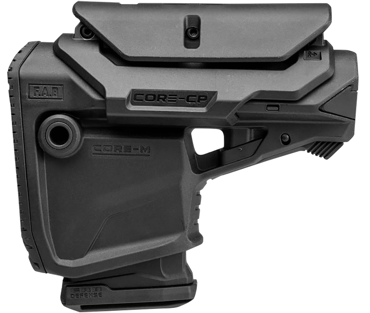 FAB FXGLCOREMAGCPB GLCORE AR15 BTSTK ADJ MIL/COM