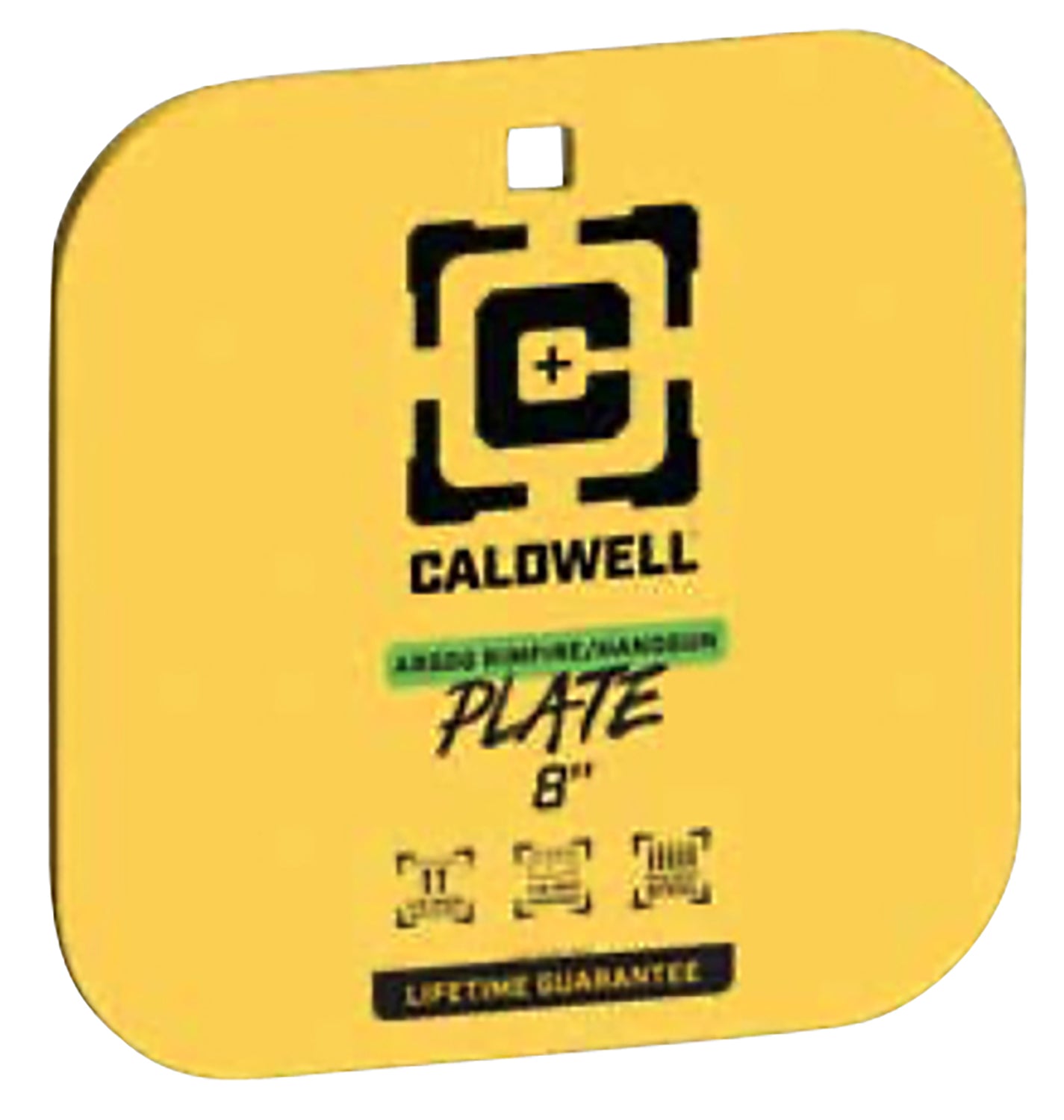 CALD 4002878   AR500 1/4" RIMFIRE/HANDGUN 8" GONG
