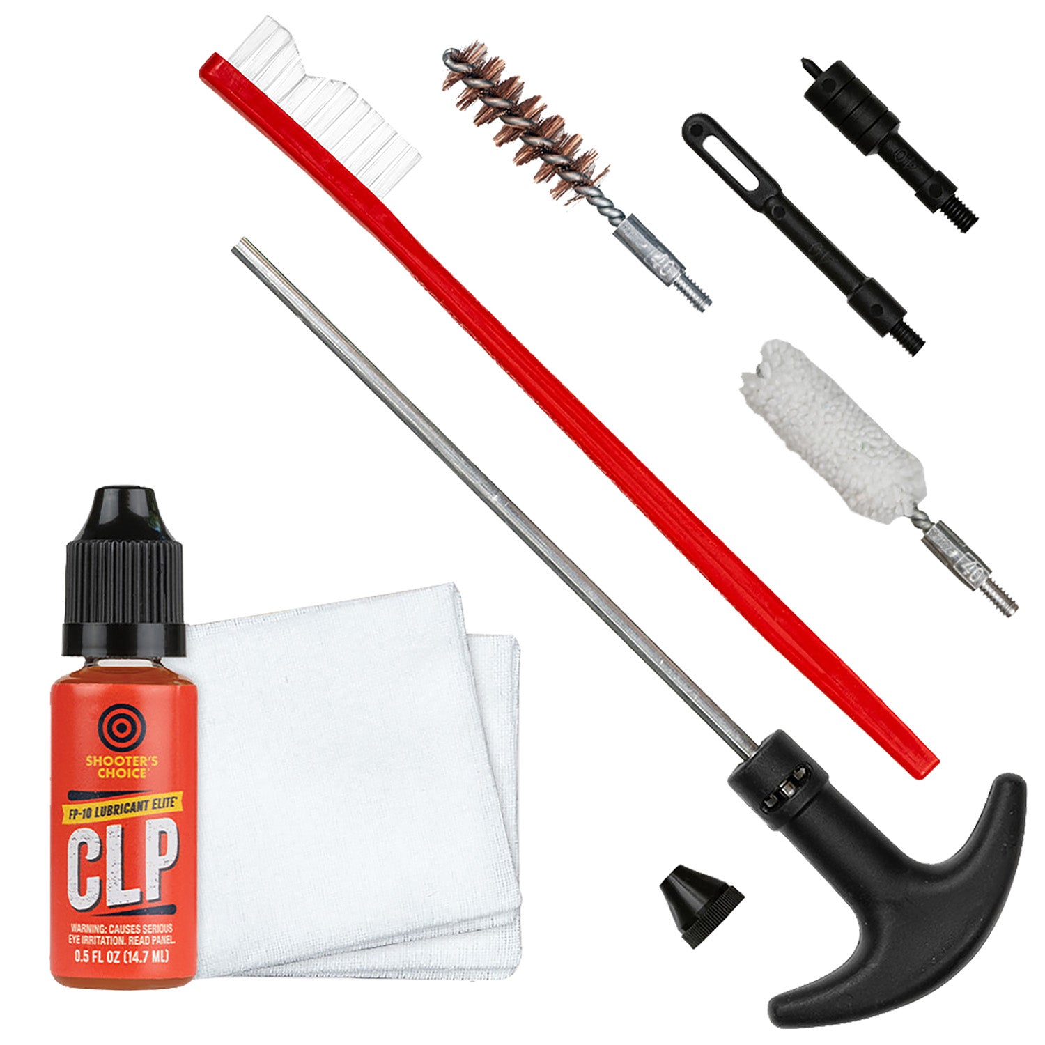 SHOOTERS SHF-SRK-40  40SW  PISTOL GUN ROD CLN KIT