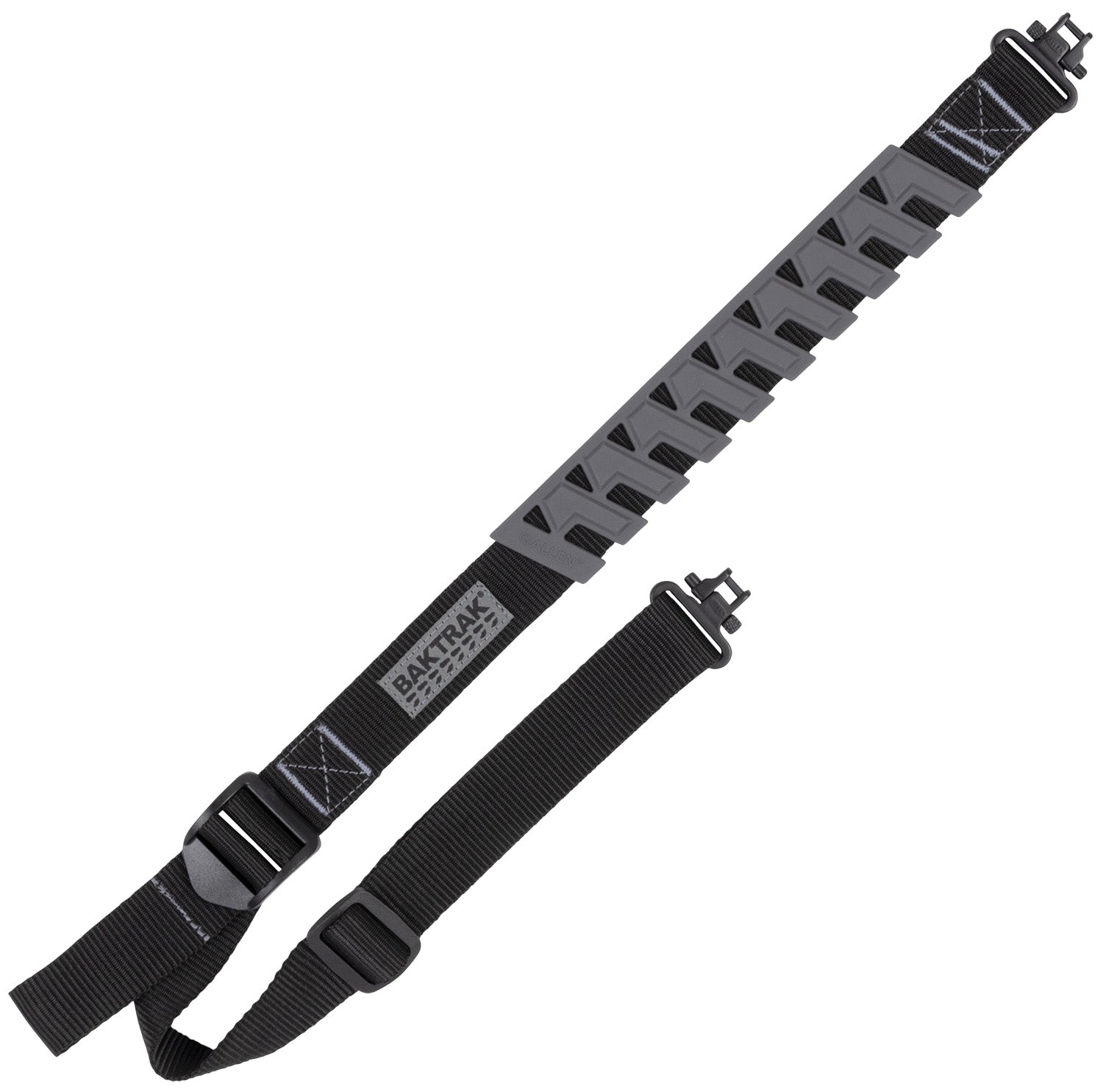 ALLEN 8536   TRAK SLING W SWIVELS  BLACK/ GRAY