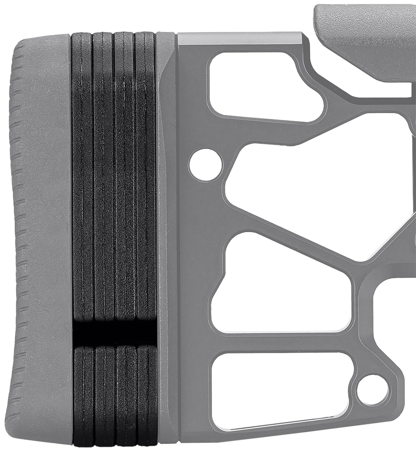 MDT 104185BLK BUTTSTOCK SPACE R KIT BLK