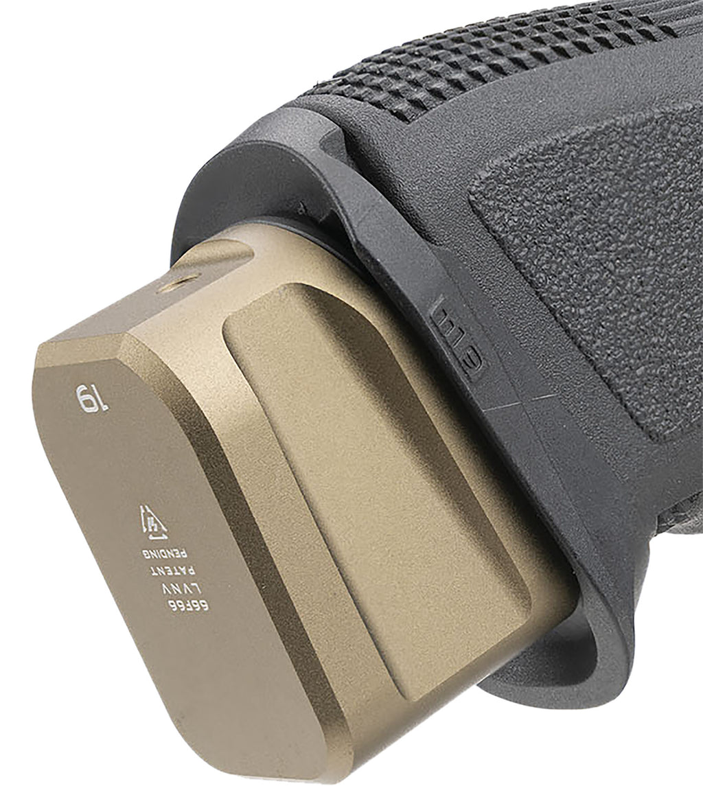SI EMP-AL-G19-FDE   ALUM EXT MAG PLATE G19     FDE