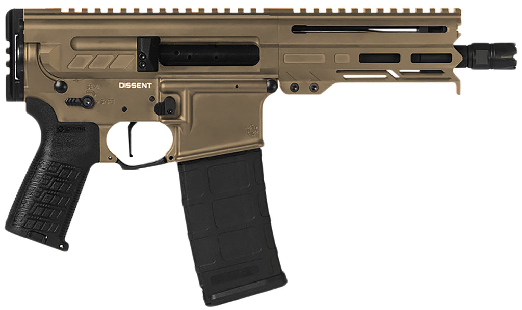 CMMG 30A0E33CT   DISSENT MK4 300BLK  6.5  30R FDE