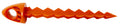 TTACK TT3INLB-100-OO  100-3-"LOOSE BULK     ORANGE