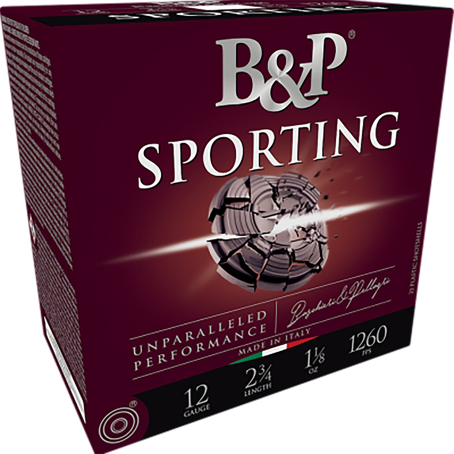 B&amp;P 12B1SC85  SPRT CLAY 12 2-3/4" 1OZ  8.5   25/10