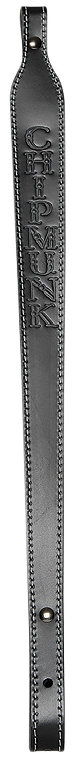 CHIPMUNK 80020   CHIPMUNK LOGO LEATHER SLING   BLK