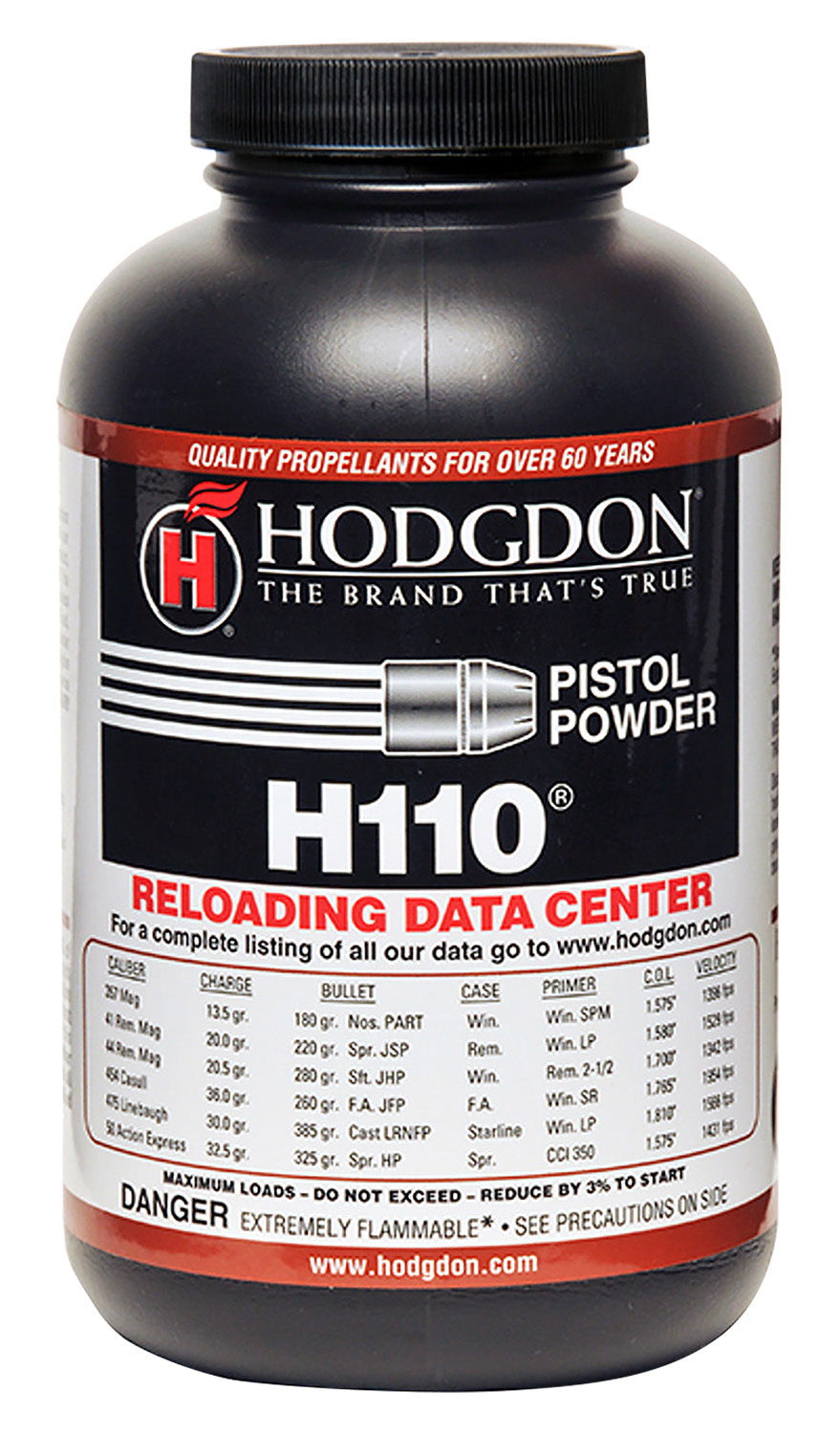 HODG 1101   H110             PST POWDER    1LB
