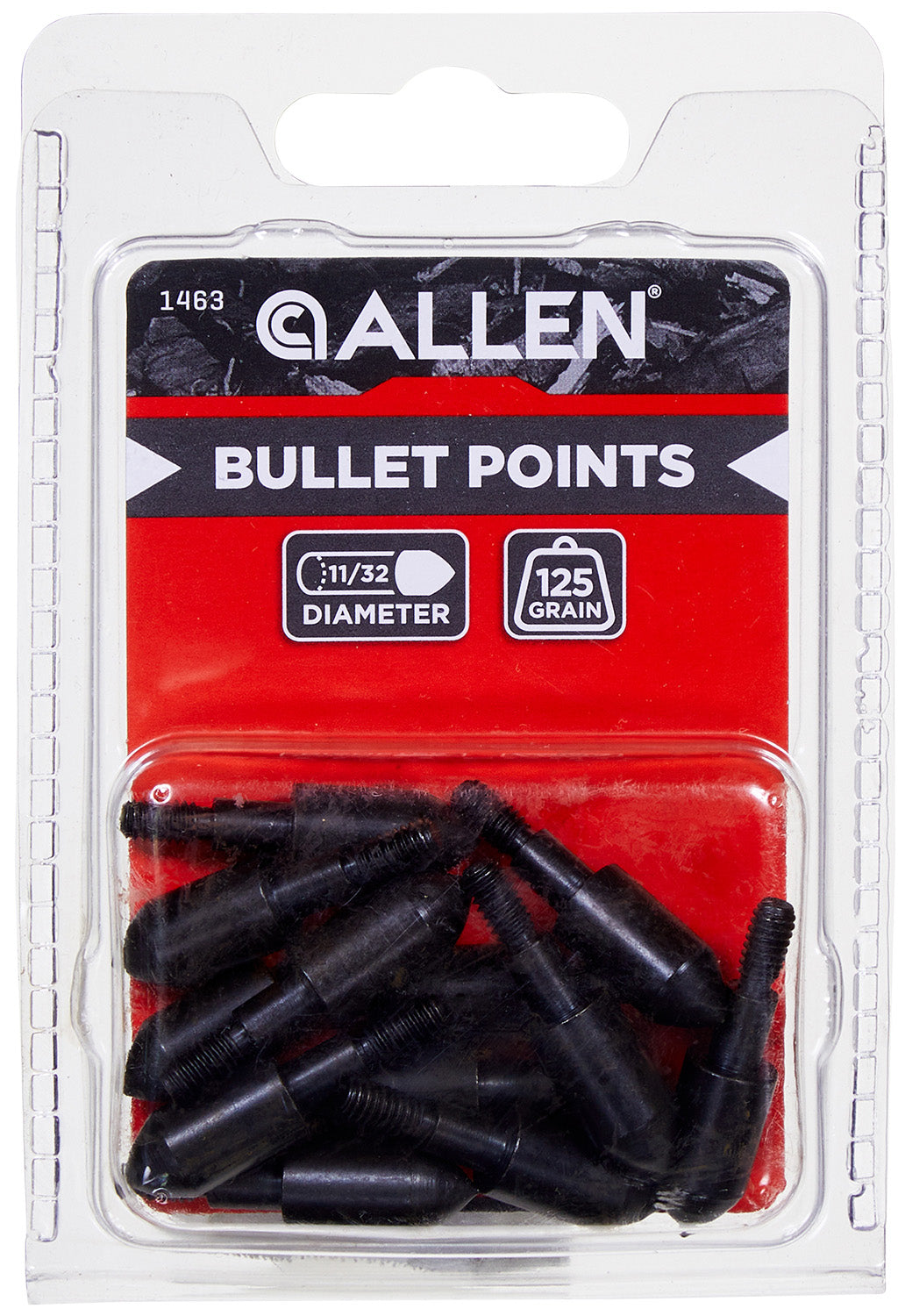 ALLEN 1463   BULLET POINT 11/32IN 125GR 12PK