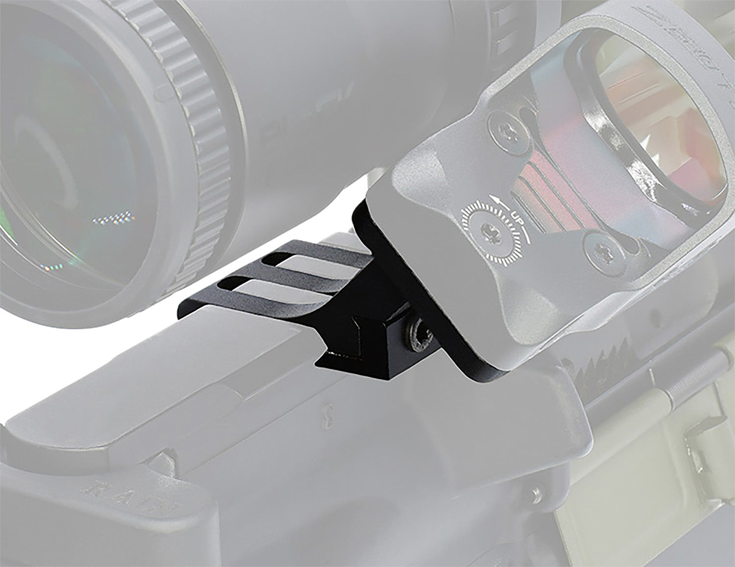 WARNE 6110MR(6110M)REDDOT RISER 45 OFFSET RFLX RH