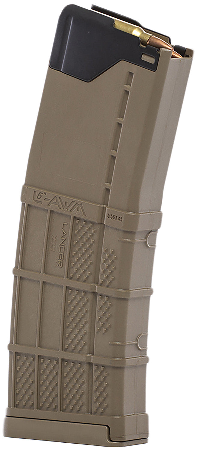 LANCER L5-G2-10-FDE     L5AWM AR MAG 5.56  10R FDE