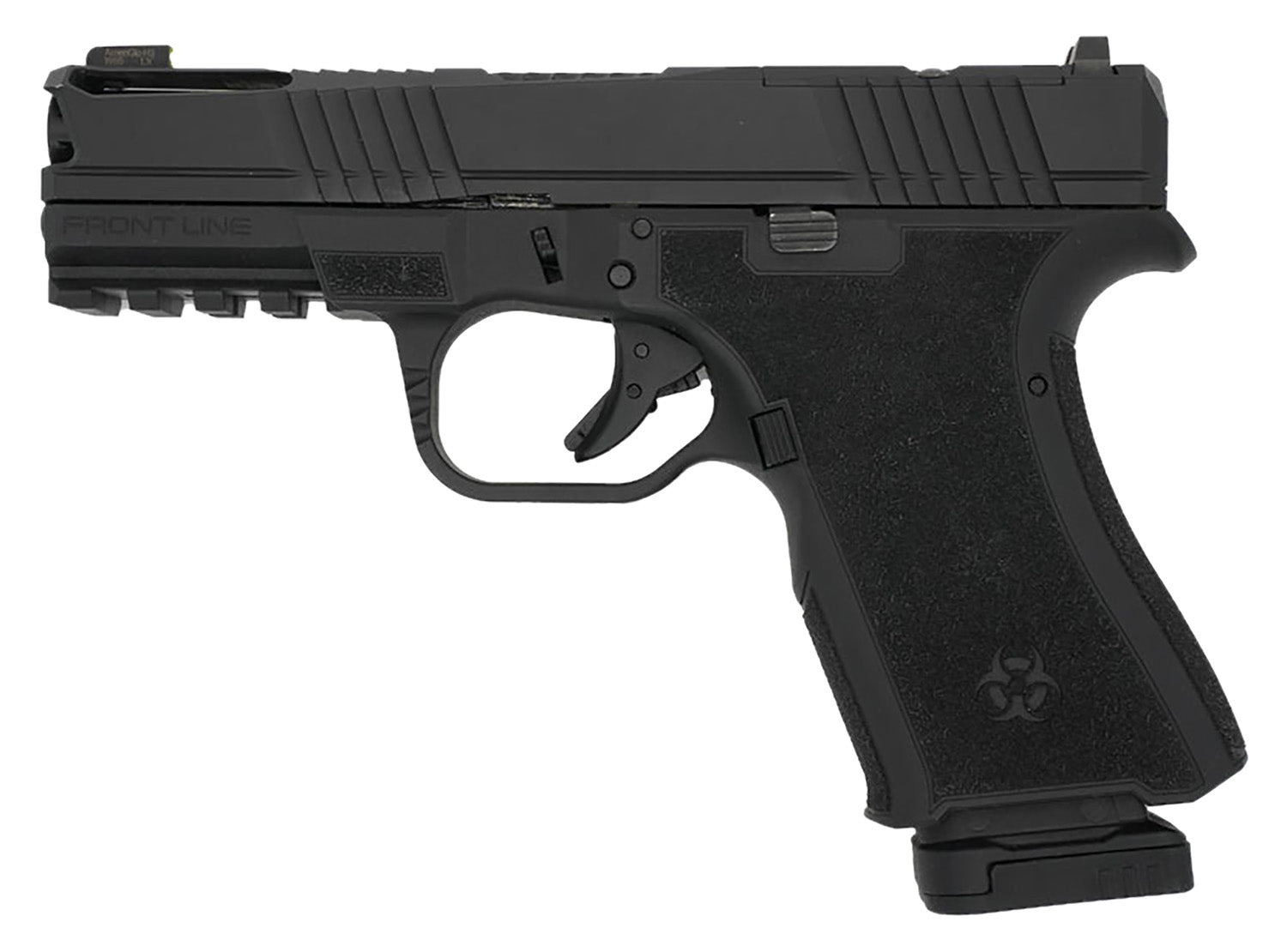BRO FLP-9MM-BLK       FRONTLINE+ 9 4" BLK     15+1