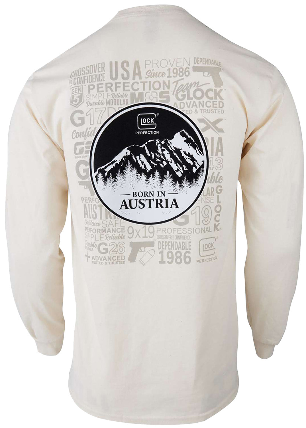 GLK AP96073    BORN IN AUSTRIA LS SHIRT TAN     LG