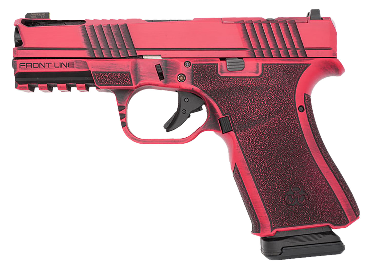 BRO FLP-9MM-RB        FRONTLINE+ 9 4" RED/BW  15+1
