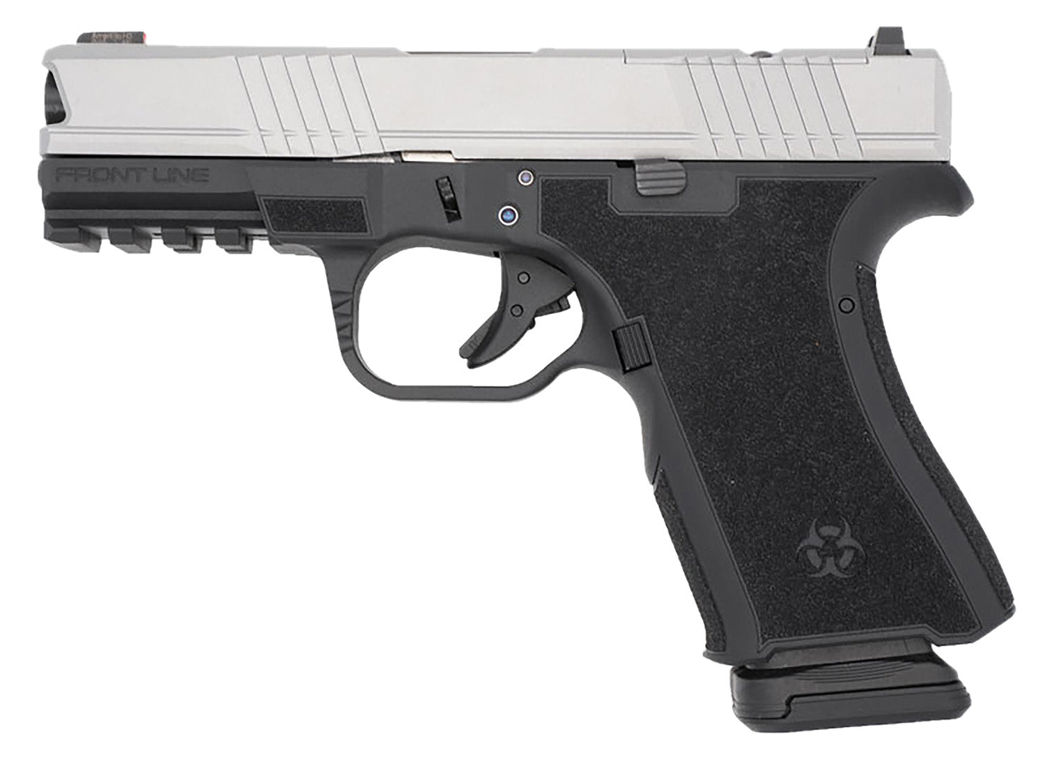 BRO FL-9MM-BLK-SM     FRONTLINE  9 4" BLK/SM  15+1