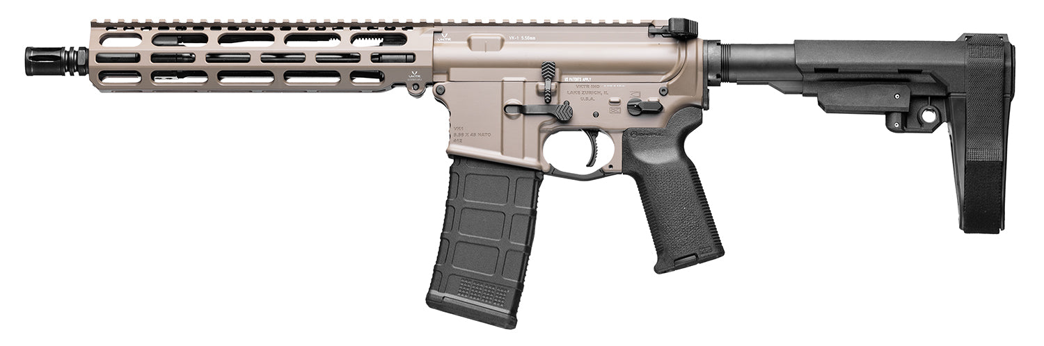 VKTR V31100916618   FRGD 556 10.5 SBA3 BRACE   FDE