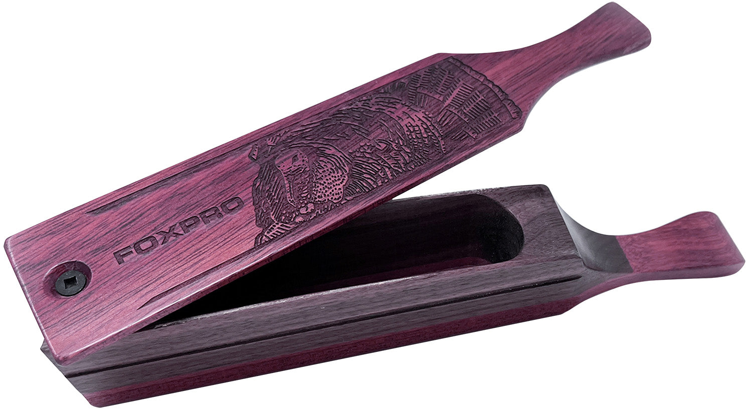 FOXPRO TMPPH         PURPLE HEART LID BOX TKY CALL