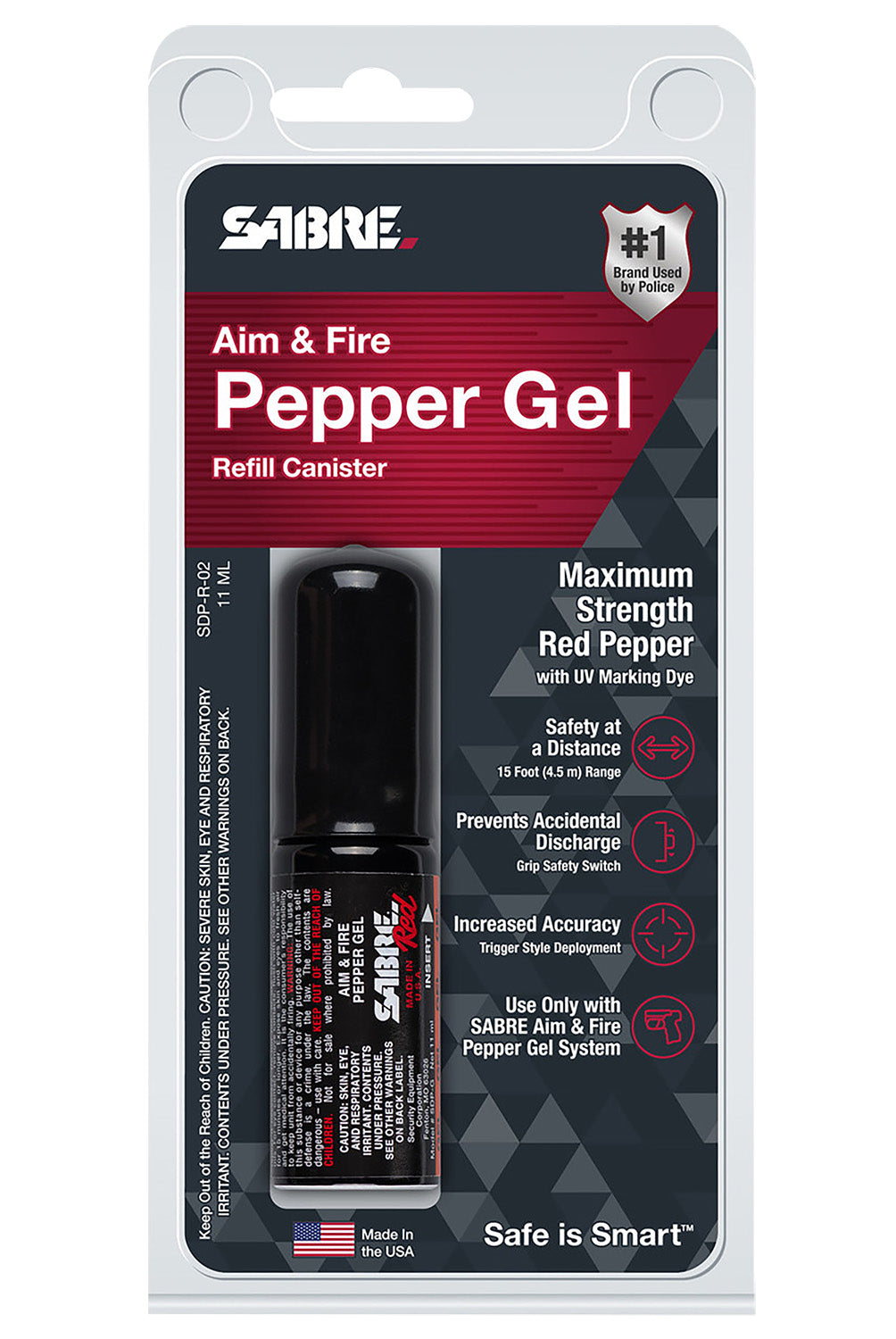 SEC SDPR02      SABRE DEFENSE GEL REFILL
