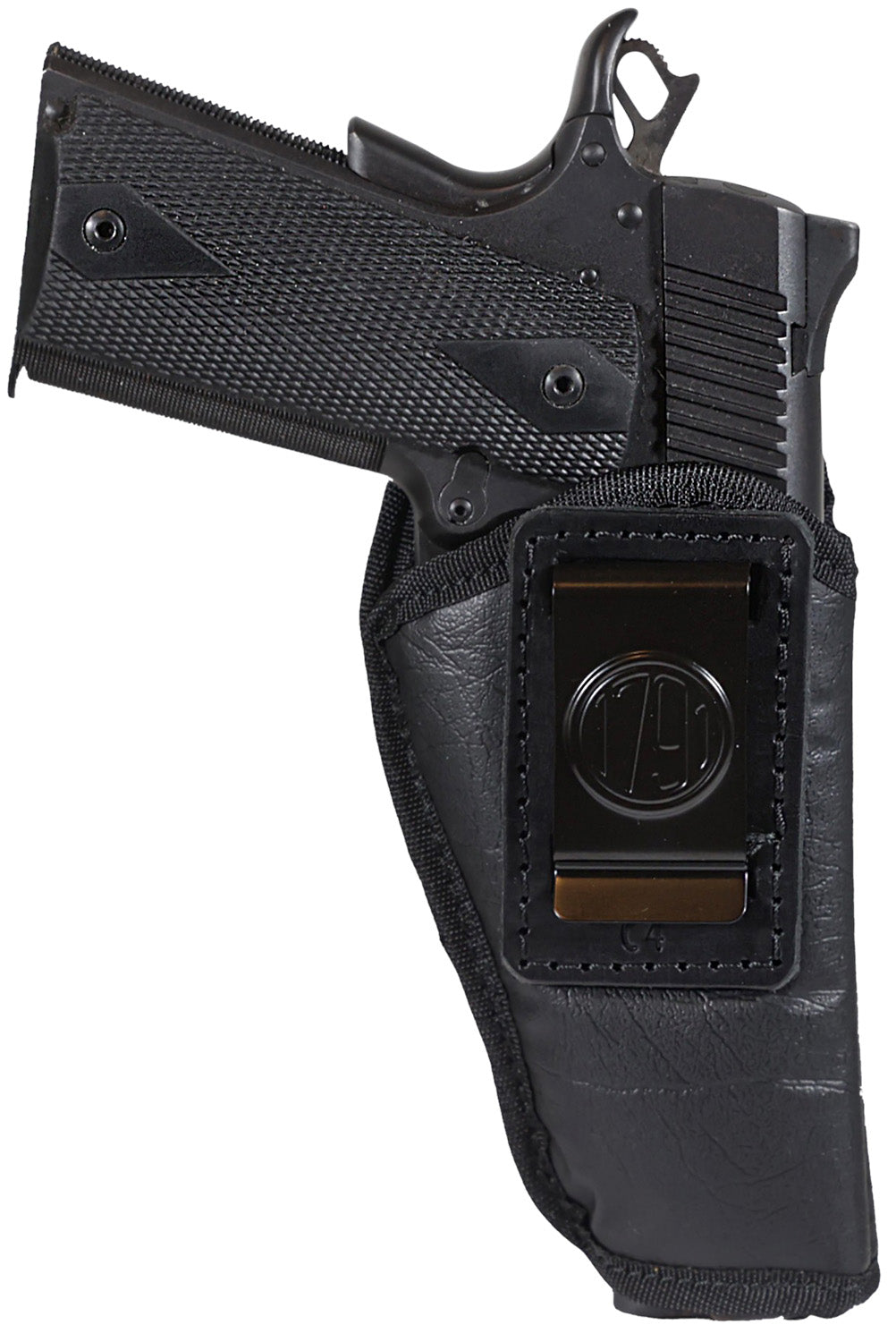 1791 ECOC4BLKR   IWB COMPACT LONG  RH BLACK