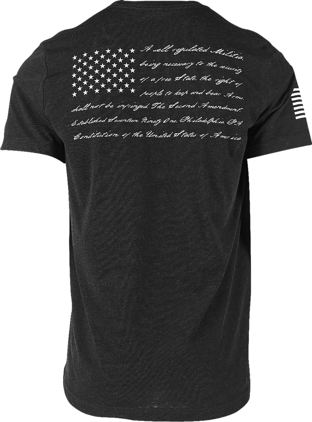 GLK AP96306 2ND AMENDMENT TEE (BLACK) SMALL