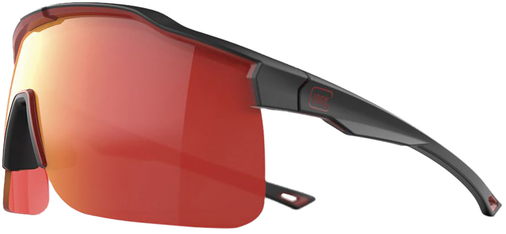 GLK AS41039 TACTICAL GLASSES SAFE ACTION BLK RED