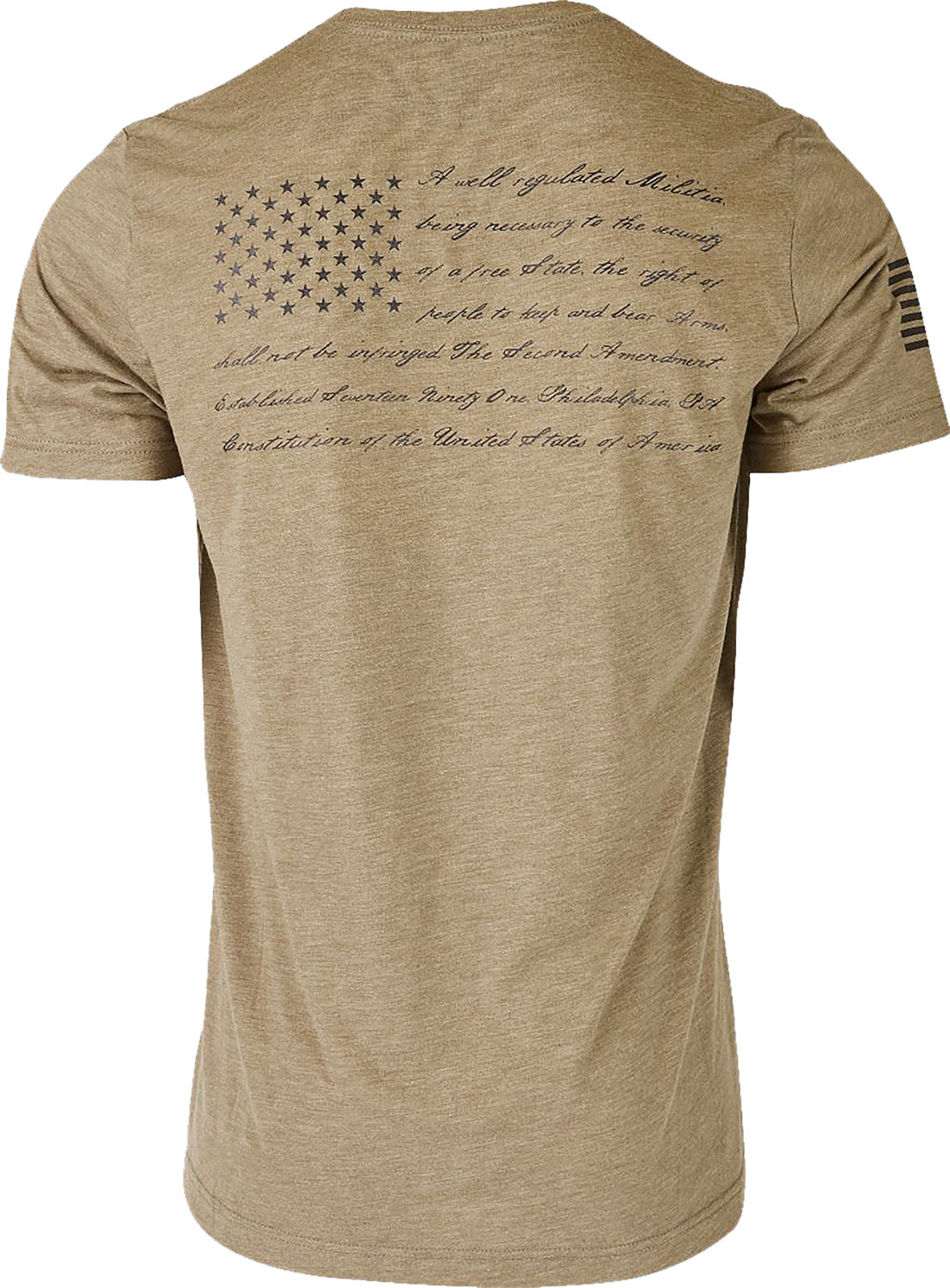 GLK AP96315 2ND AMENDMENT TEE (OLIVE) XL