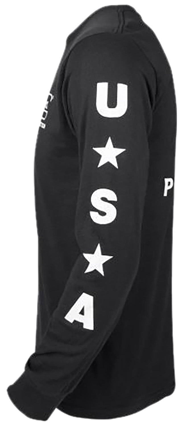 GLK AP96098 PERFECTIONLONG SLEEVE TEE (BLACK) S