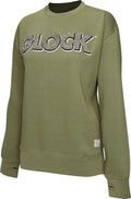 GLK AP96264 LADIES CREWNECK RAGLAN FLEECE(OLV)2XL