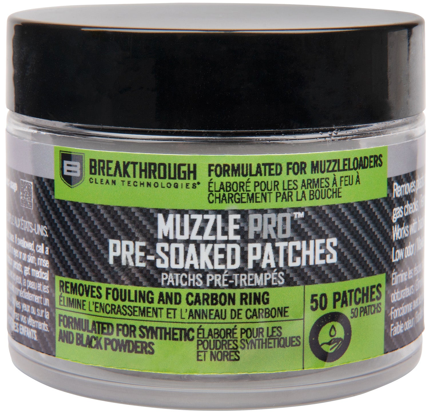 BRKTRHU BT-MZ-SCP    MUZZLE PRO RND PRESOAKED PTCH