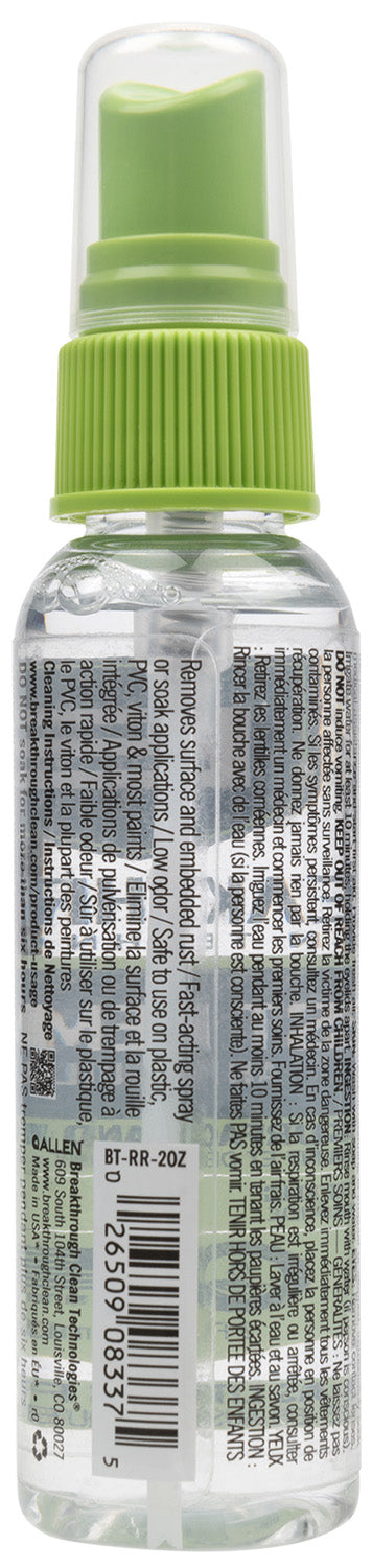 BRKTHRU BT-RR-2OZ    RUST REMOVER  2OZ PUMP SPRAY