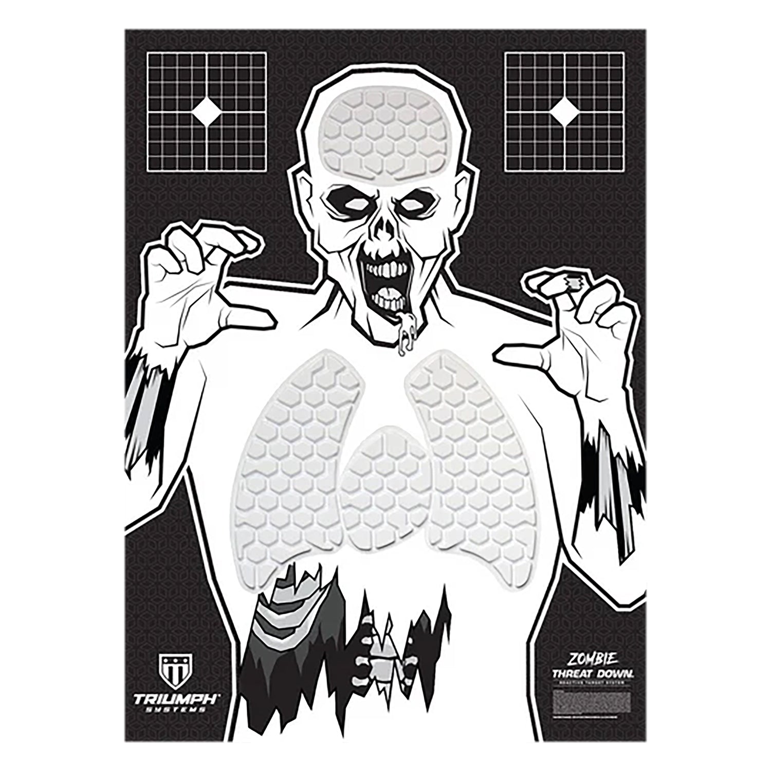 TRIUMPH 0315-13-001 THREATDOWN ZOMBIE REACTV TARGT