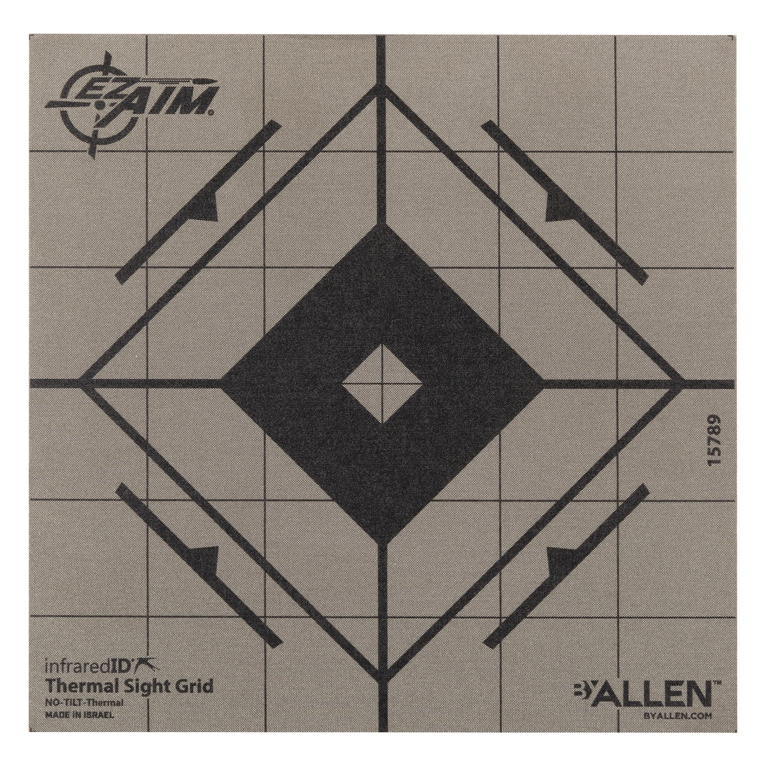 ALLEN 15789  EZ AIM 6" THERMAL SGHT GRID TARGET