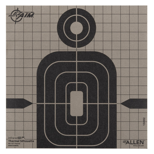 ALLEN 15802  EZ AIM 8" THERMAL SILHOUETTE TARGET
