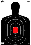PROSHOT SILH-8PK      BC27 SPLATTER TGT 12X18  8PK