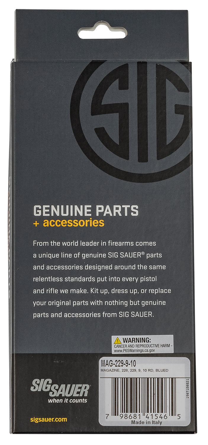 SIG MAG229910     P228/229 9MM      MAG 10R    BLK