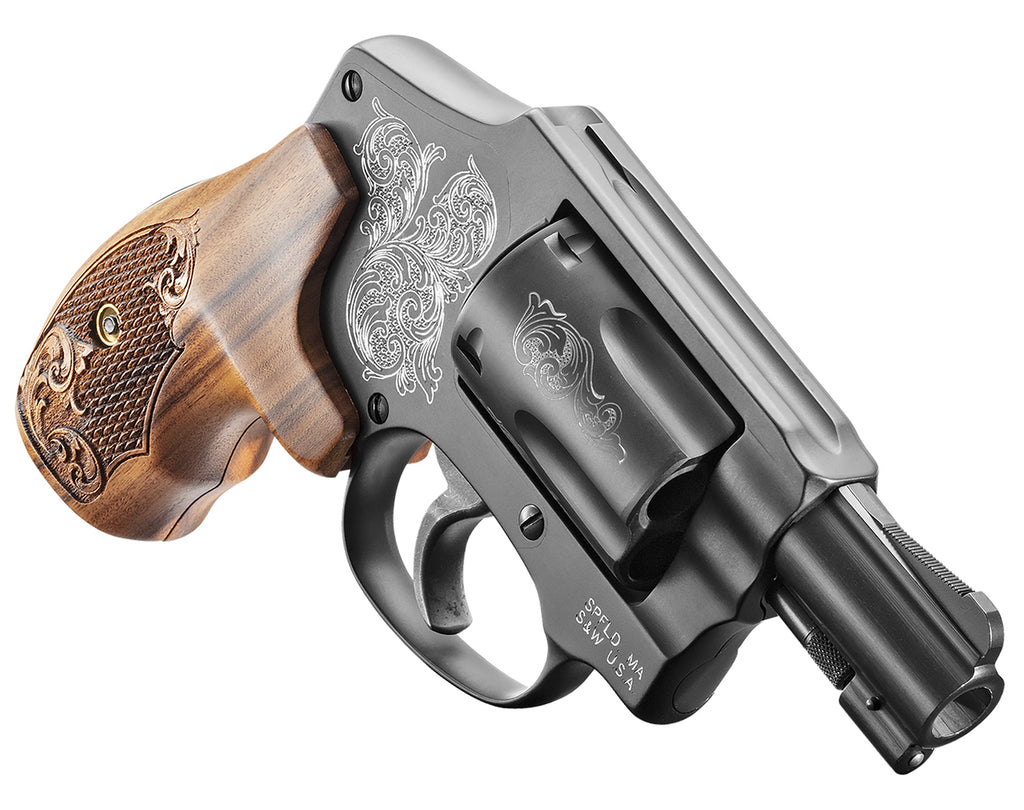 S&amp;W*M442   *CA*  150785 38 ENGRV      1.88  5R BLK