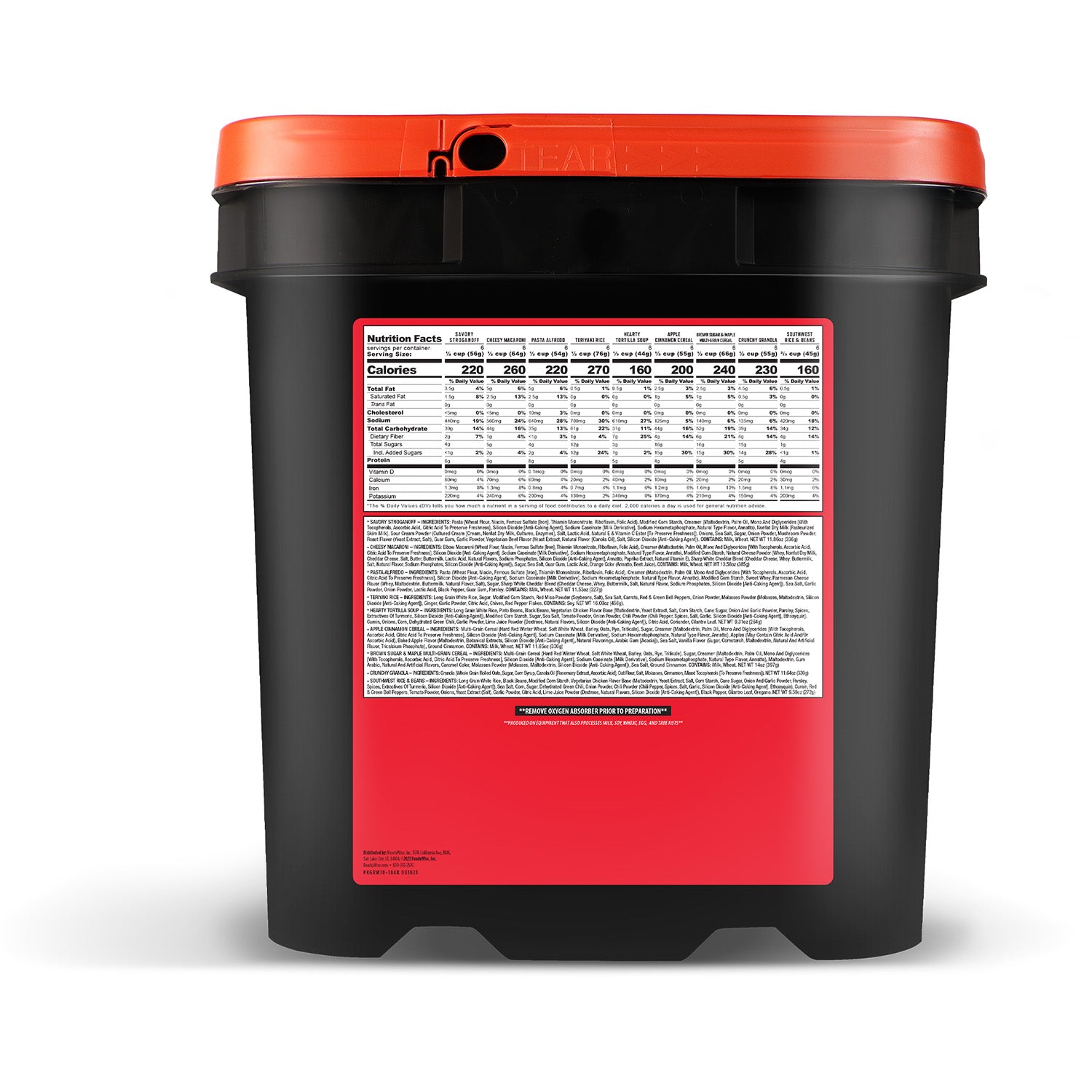 WISE RW10-184 84 SERVING BUCKET VARIOUS