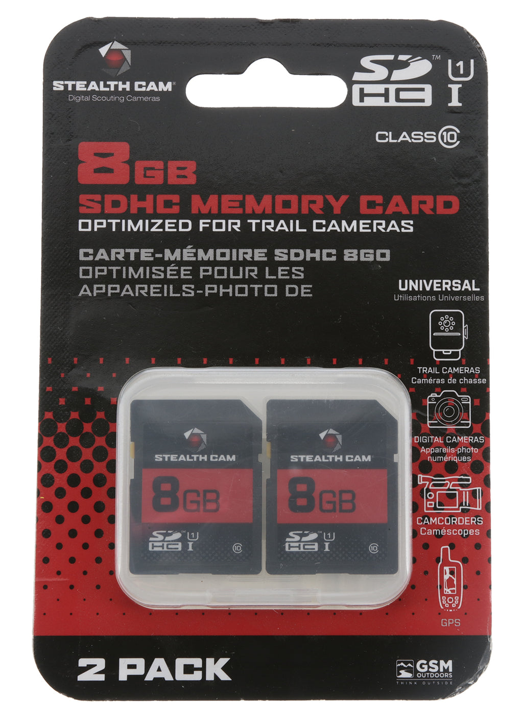 STEAL STC-2SD8GB     8GB SD CARD 2PK