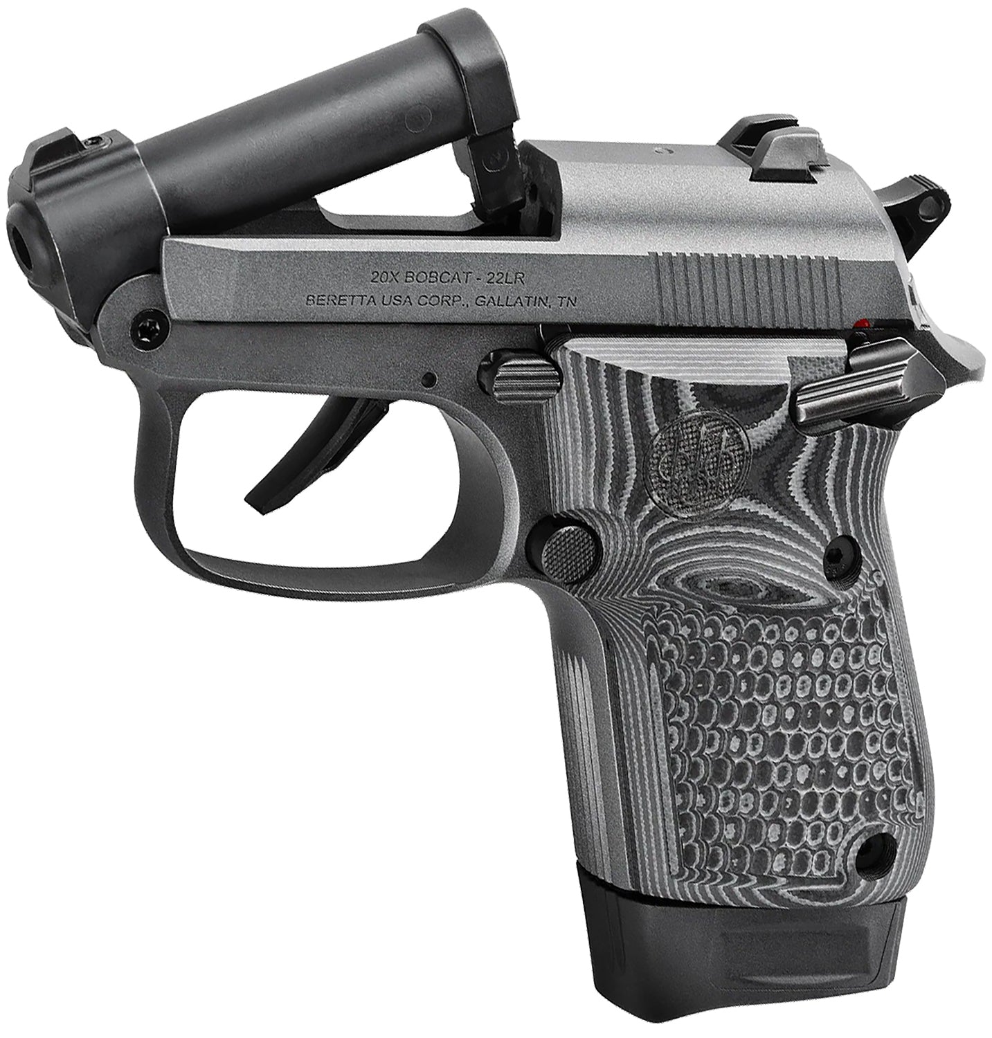 BER J20X22R8    20X BOBCAT  22LR      2.4 8R BK/GY