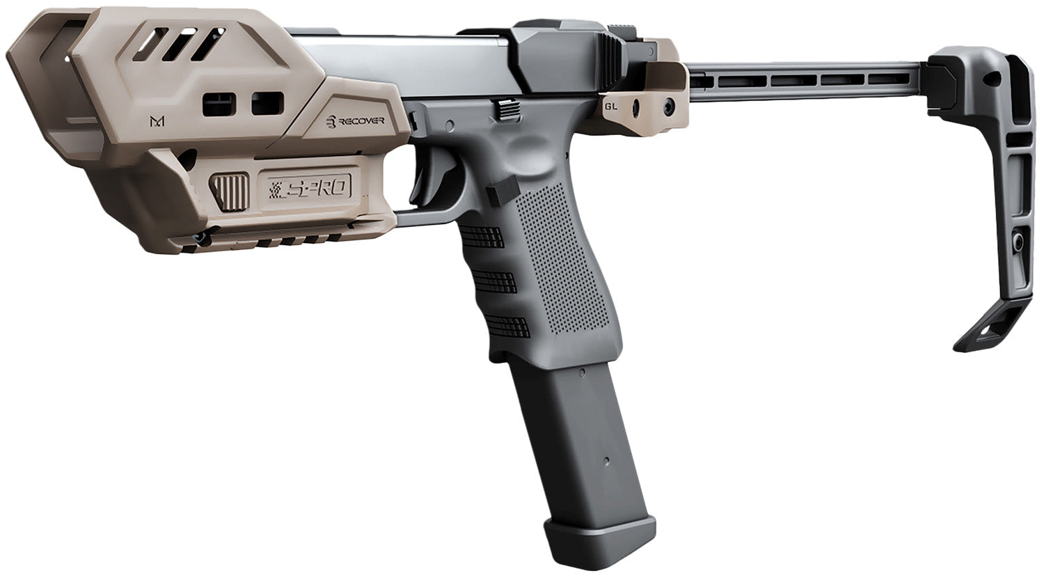 REC SPRO-GB-02    SPRO BASIC KIT FOR GLOCK     TAN