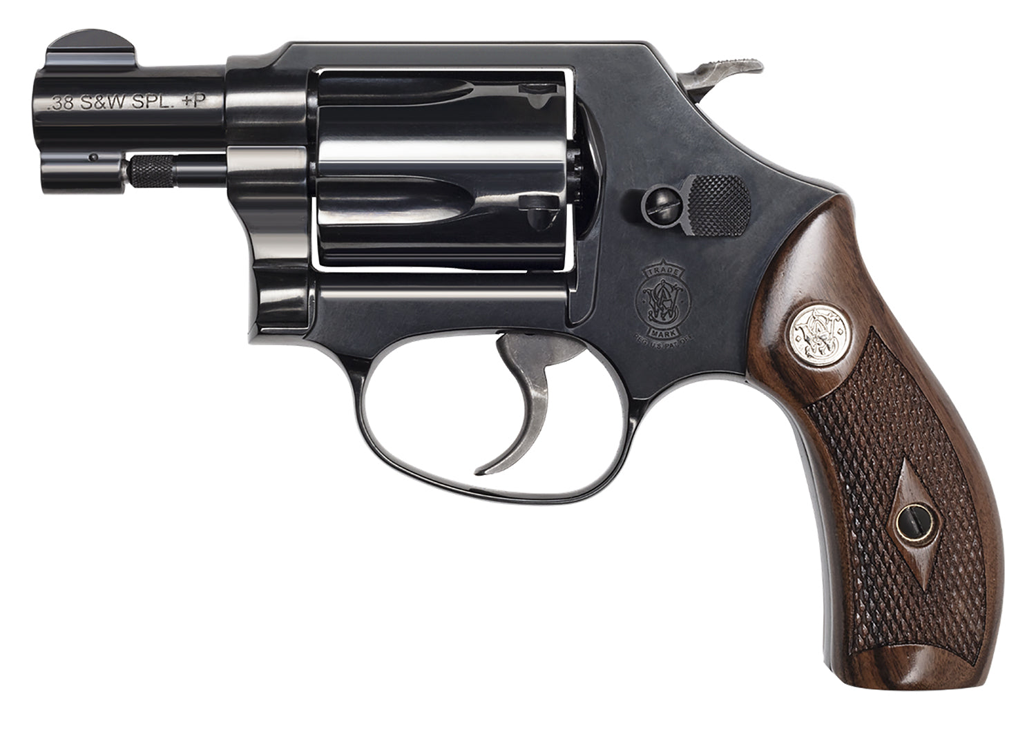 S&amp;W M36          14076 38SP+P 1.88 DA/SA 5R  BL/WD
