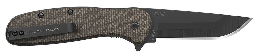 OUTDOOR EDGE VX230D-C  RAZOR VX2 3" BRWN BURLAP