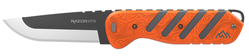 OUTDOOR EDGE HTX35B-6C RAZOR HTX 3.5" FXD  GRY/ORG