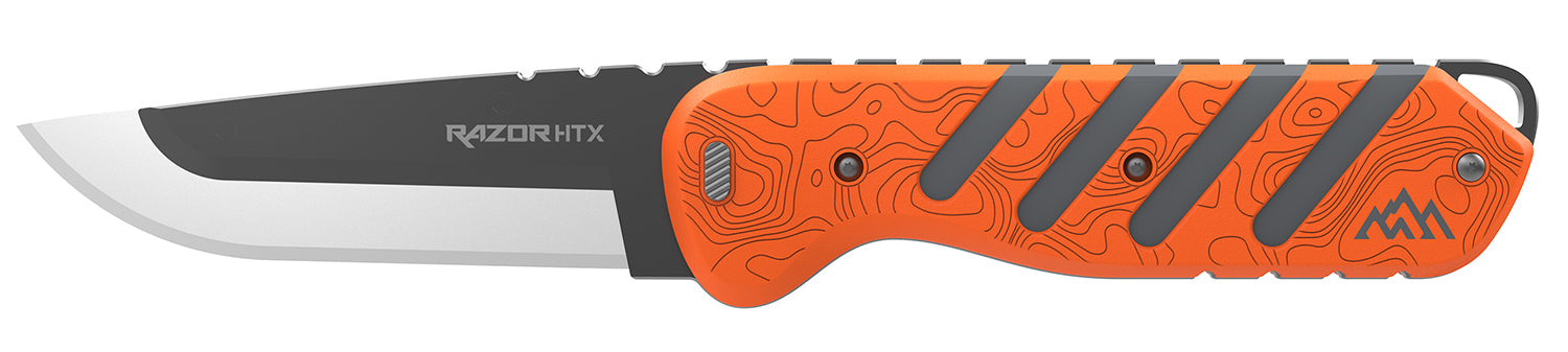 OUTDOOR EDGE HTX35B-6C RAZOR HTX 3.5" FXD  GRY/ORG