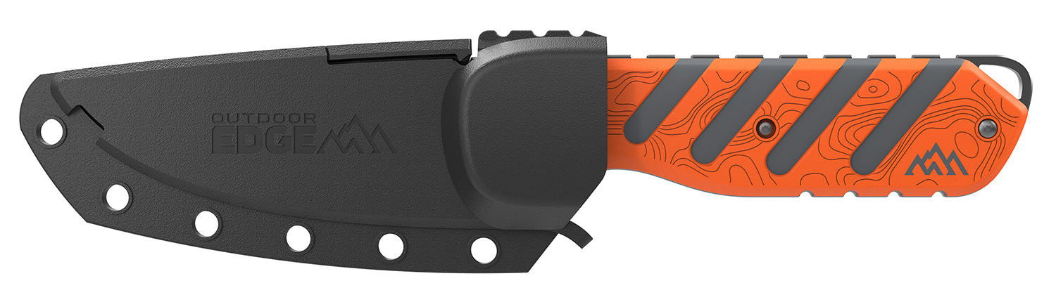 OUTDOOR EDGE HTX30B-6C RAZOR HTX 3" FXD  GRY/ORG