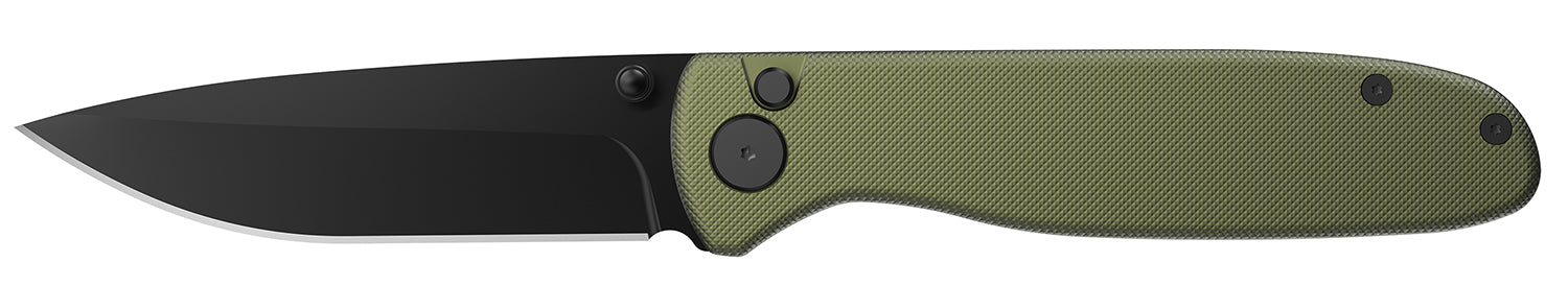 OUTDOOR EDGE DK-1C  DIRK   FLDR 3.25" BLDE GRN ALM