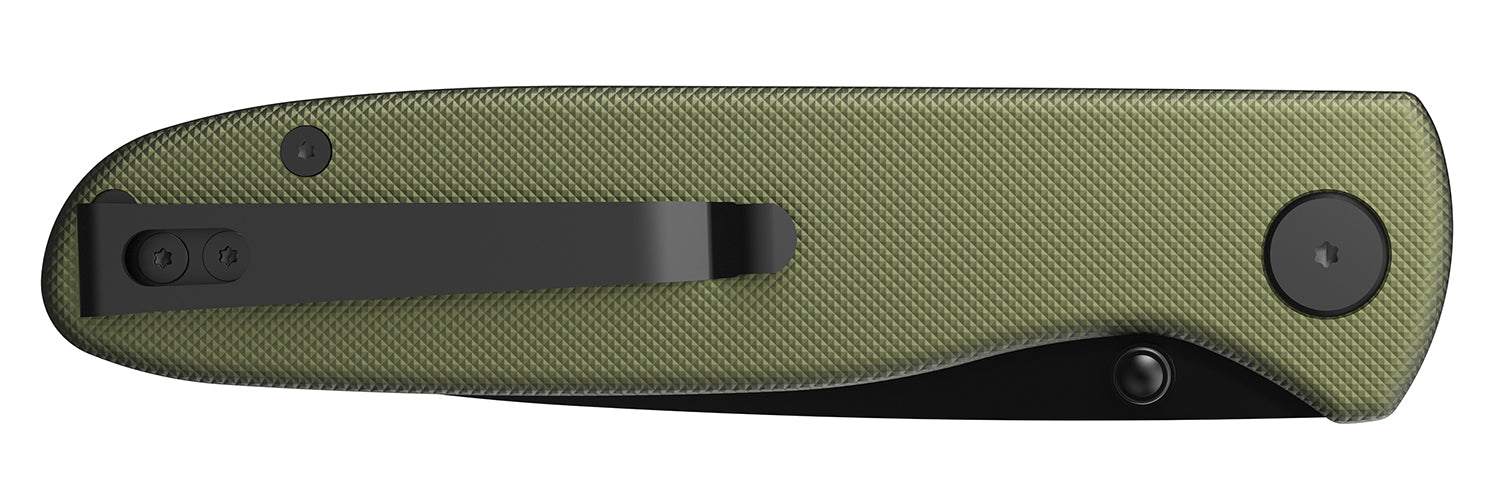 OUTDOOR EDGE DK-1C  DIRK   FLDR 3.25" BLDE GRN ALM